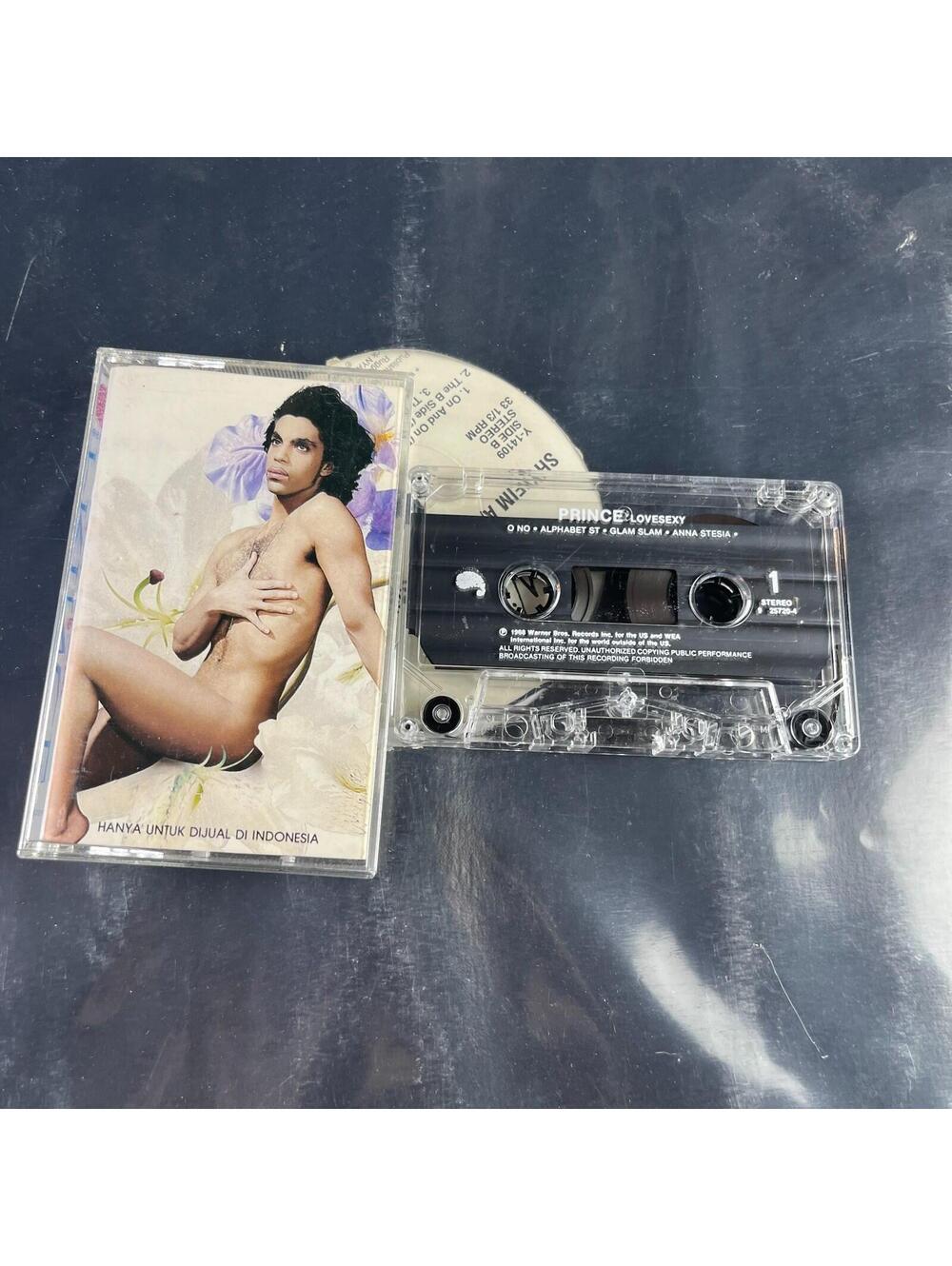Prince Lovesexy Cassette Tape 1988 Warner Bros